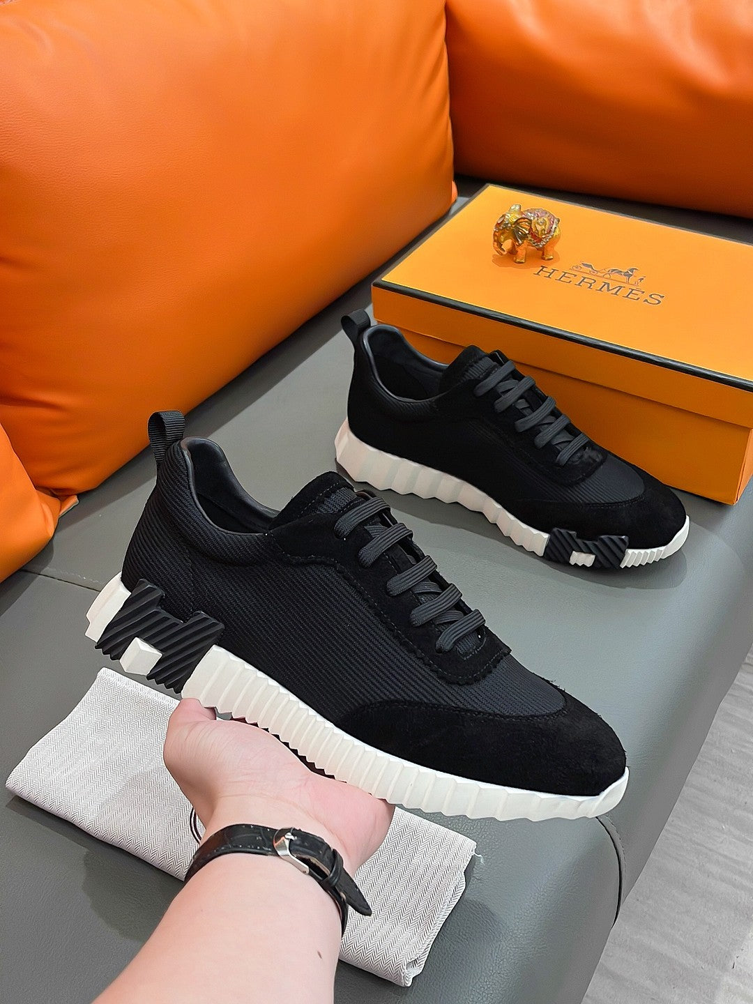 Hermes Boomerang Sneaker