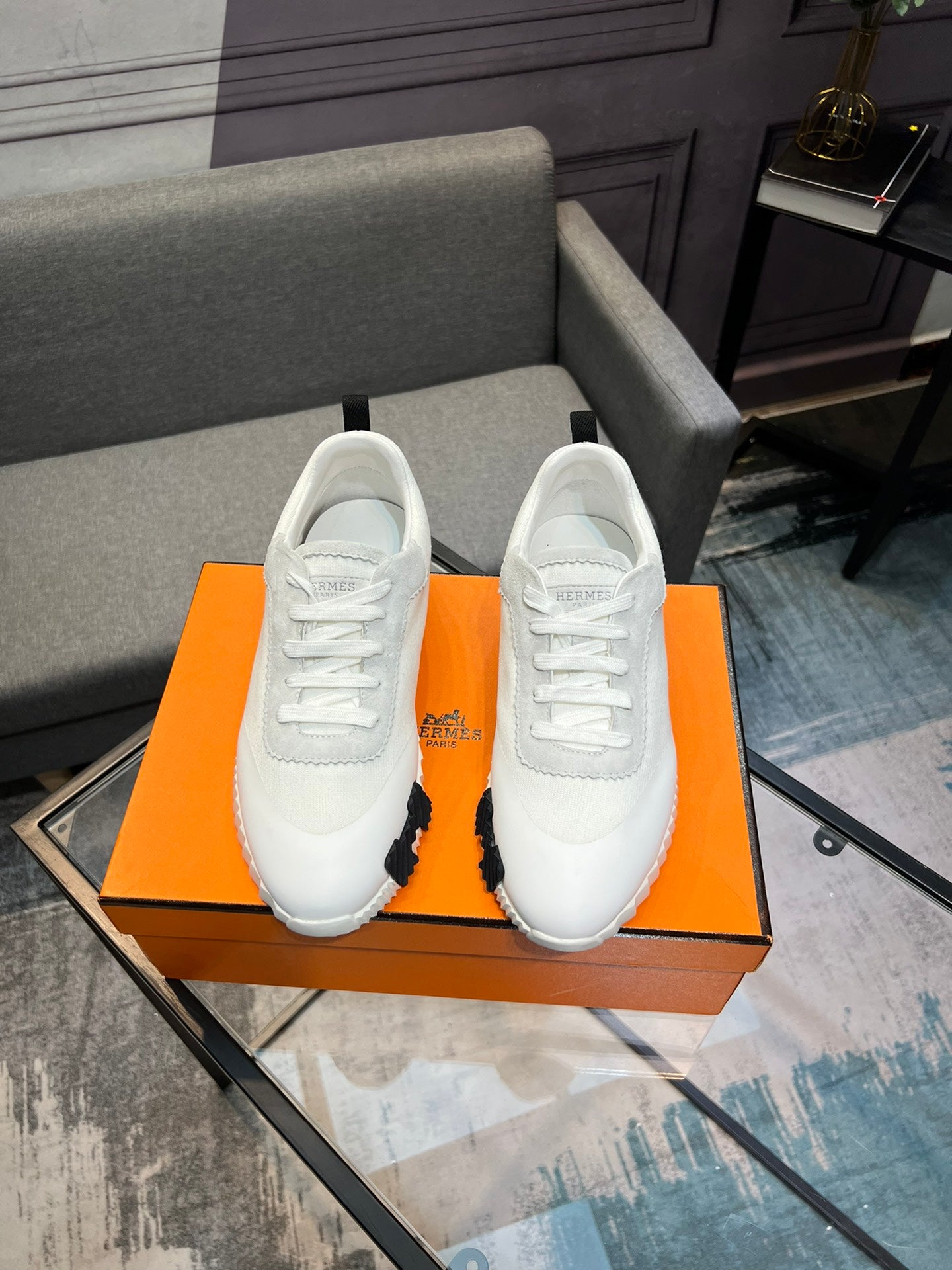 Hermes Bouncing Sneakers