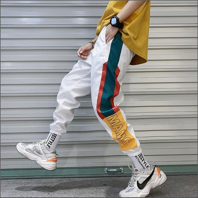 Streetwear Men's Splice Joggers Pants