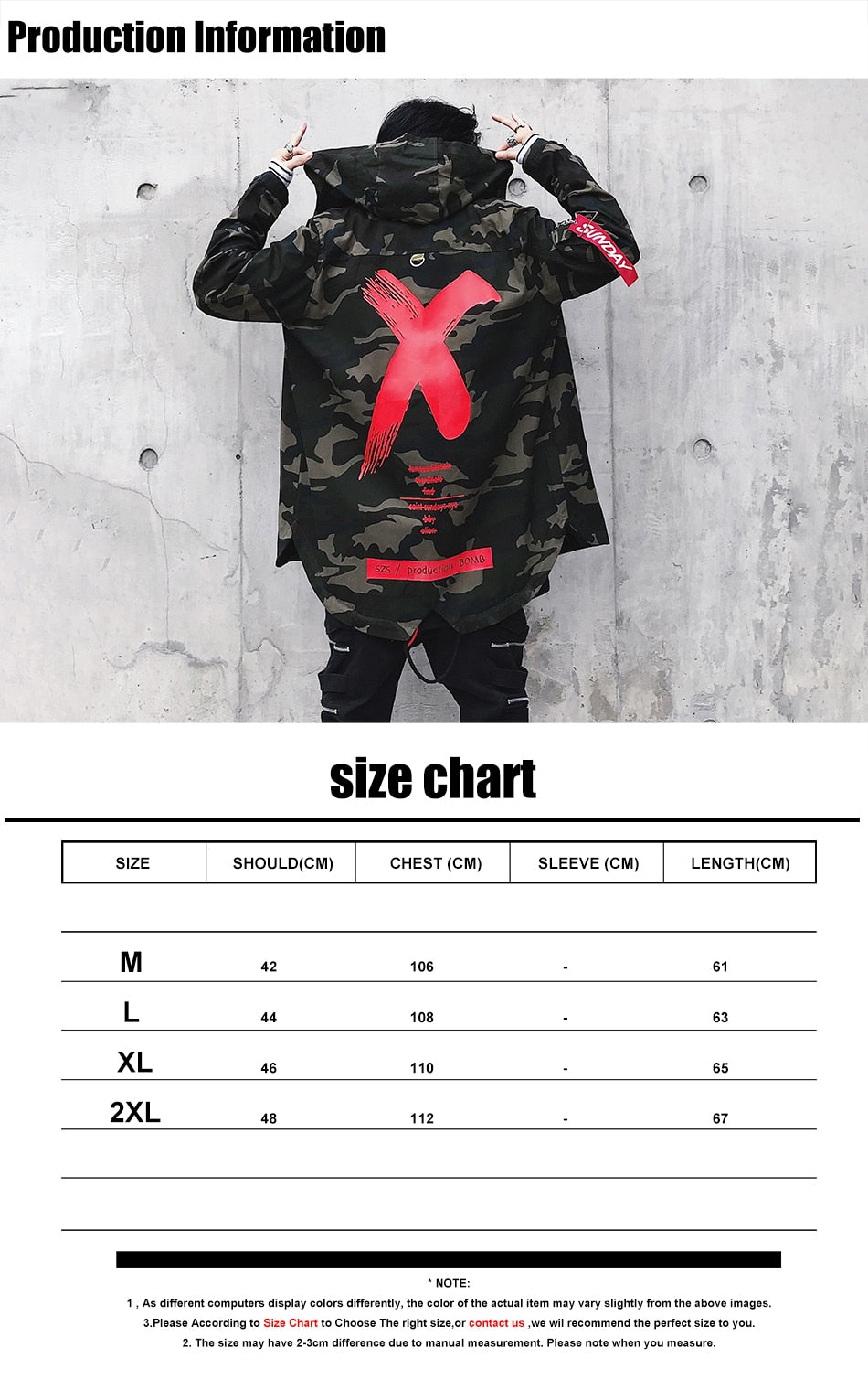 Men Streetwear Cross Hooded Jackets Coats 2020 Mens Hip Hop Windbreaker Jacket Punk Camo Fashions Windbreaker Jackets