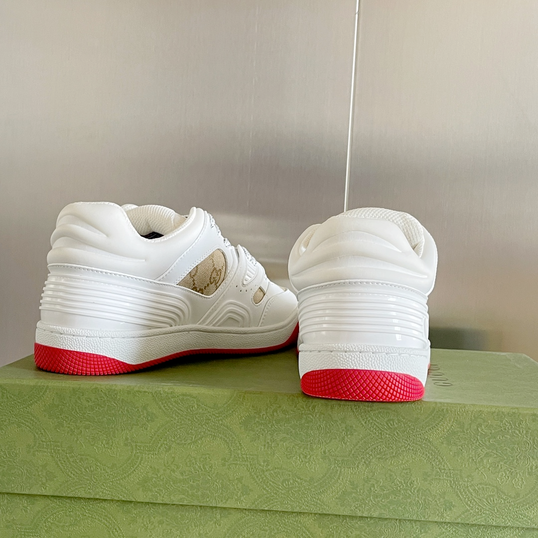 Gucci Basket High Top Couples Sports Basketball Shoes