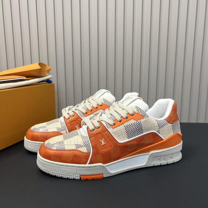 Louis Vuitton LV Trainer 54 Damier Orange Sneaker