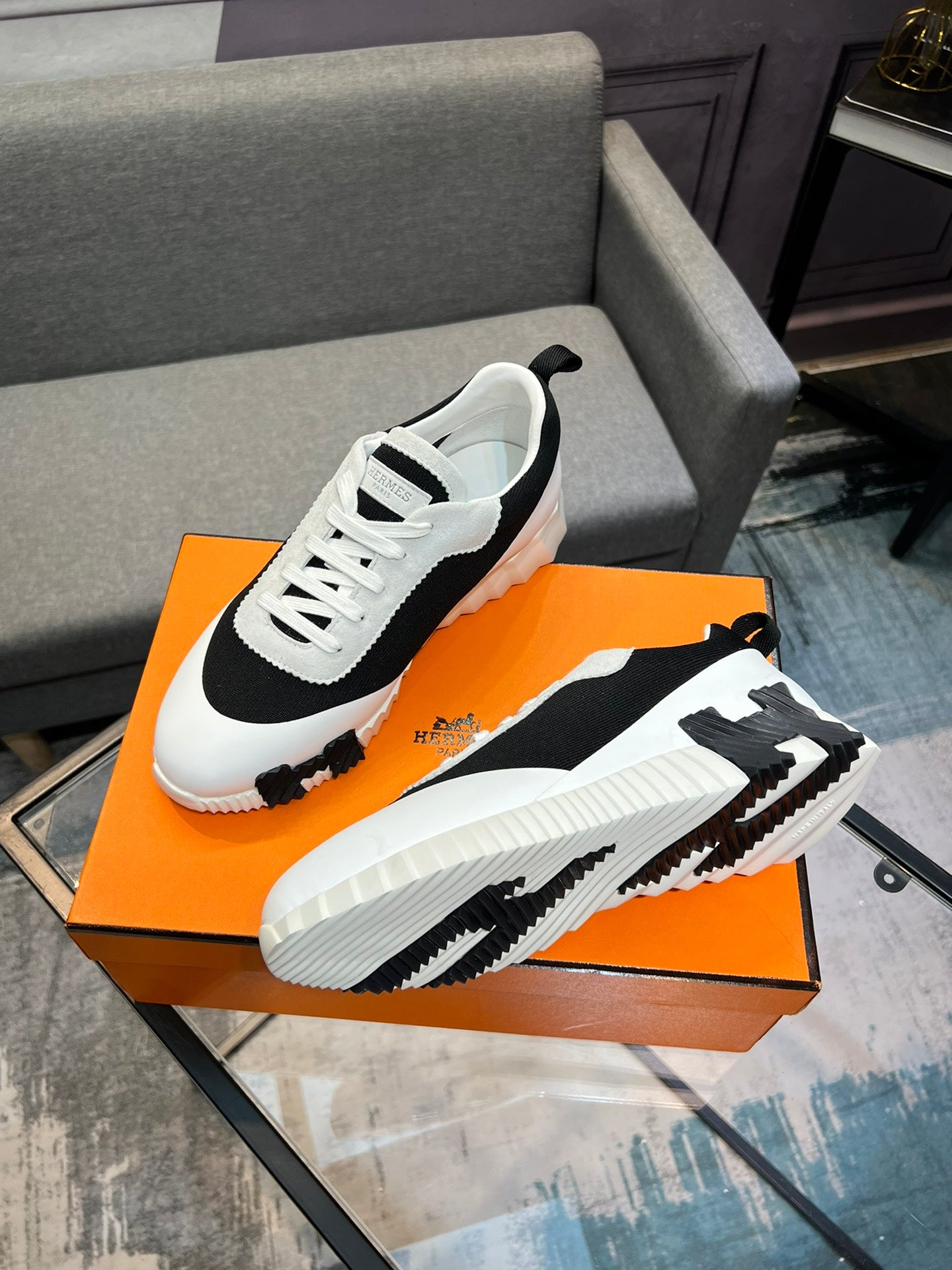 Hermes Bouncing Sneakers