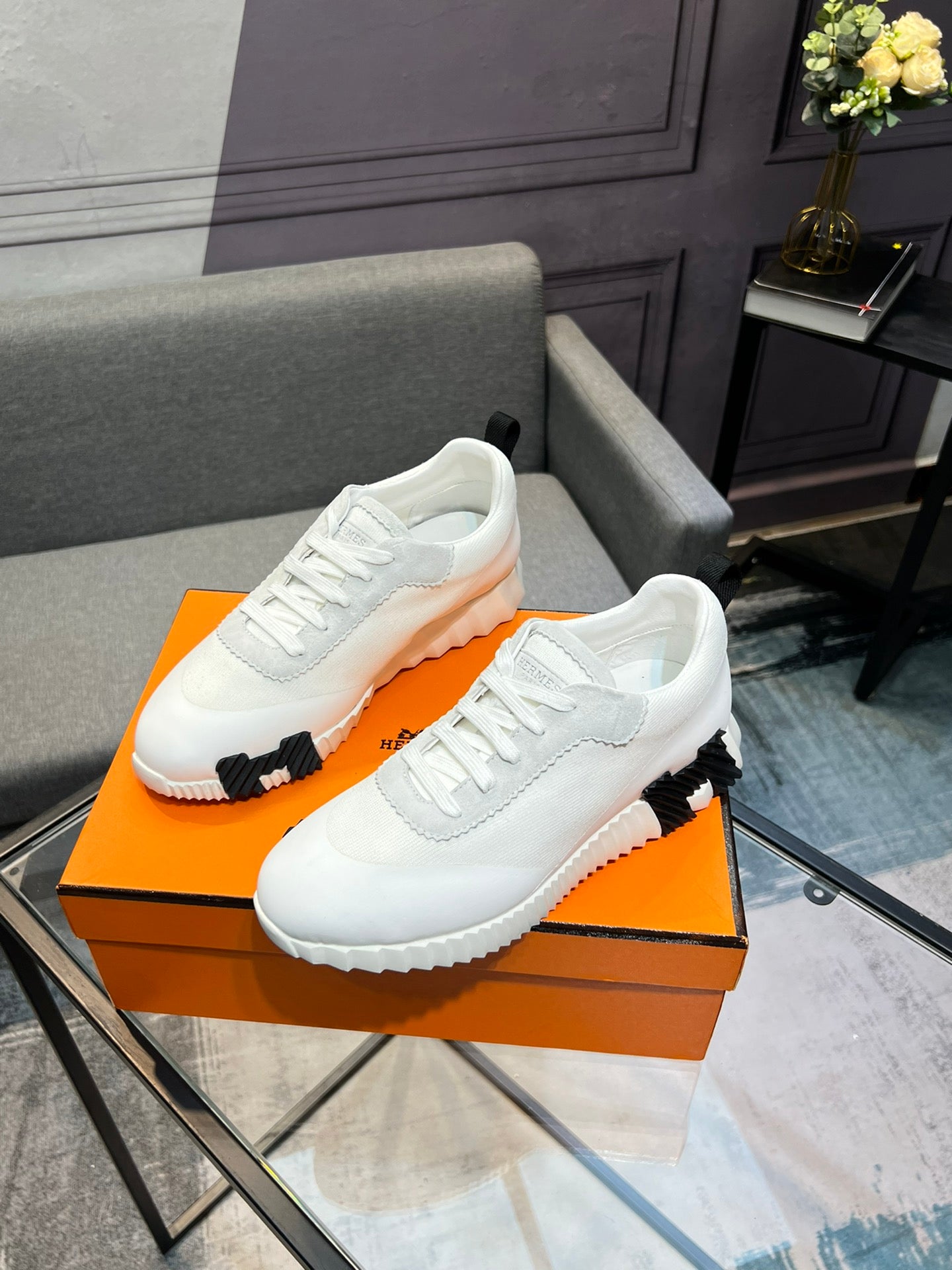 Hermes Bouncing Sneakers