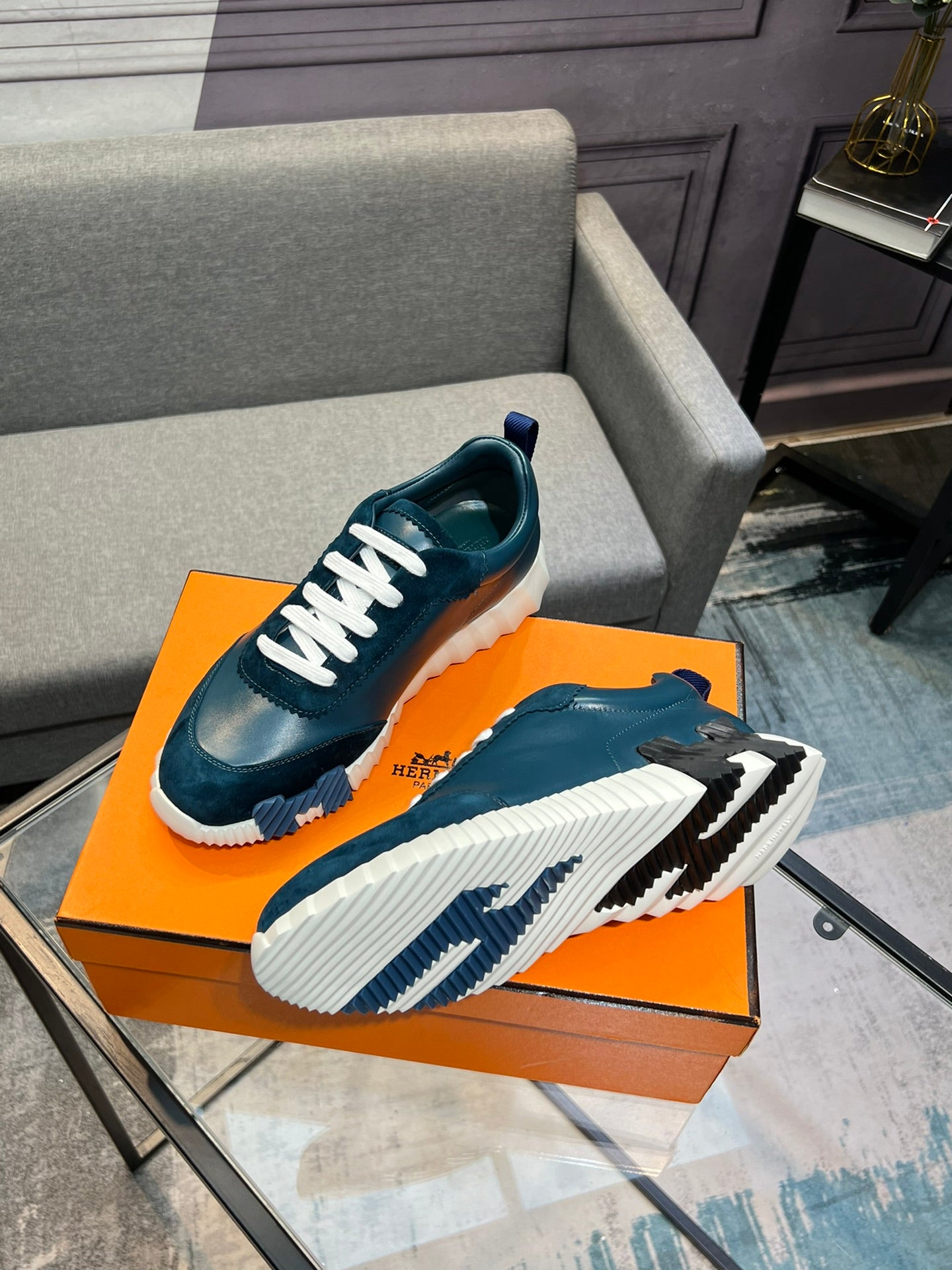 Hermes Bouncing Sneakers