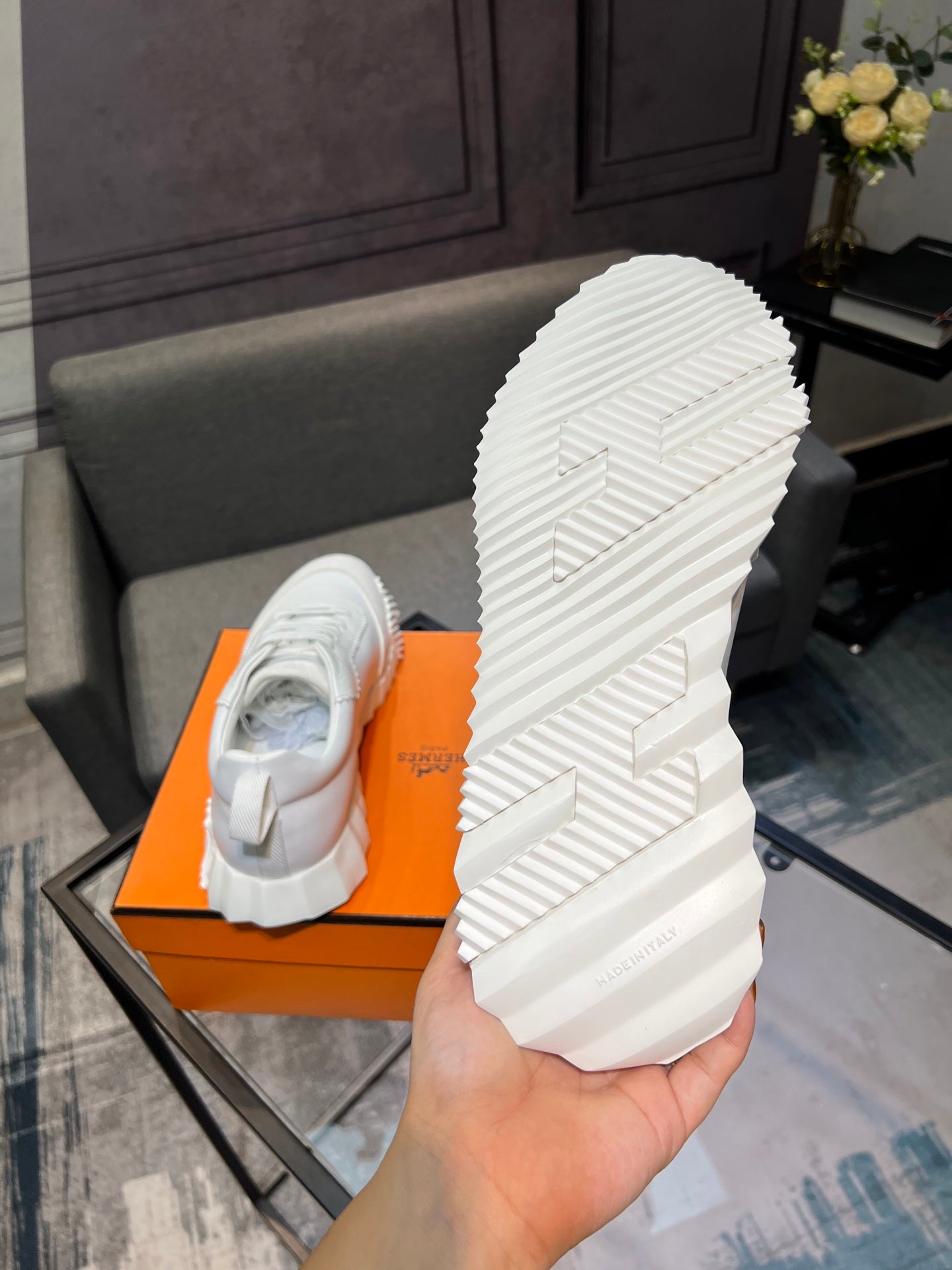 Hermes Bouncing Sneaker