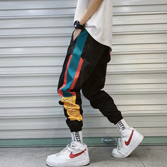 Streetwear Men's Splice Joggers Pants